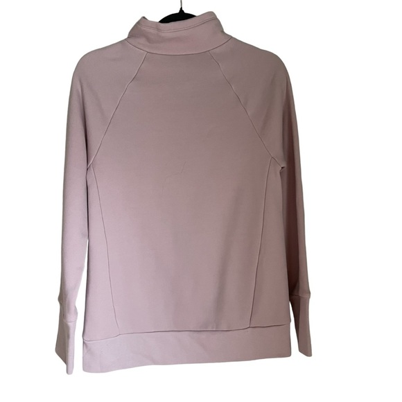 Fabletics Ling Pink Mock‎ neck Pull Over Sweater Size: XS - Picture 8 of 10